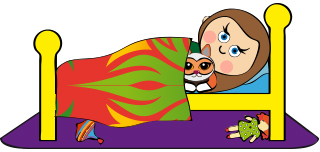 Lucia con Michu