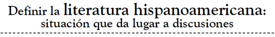 literatura hispanoamericana - Avatares letras